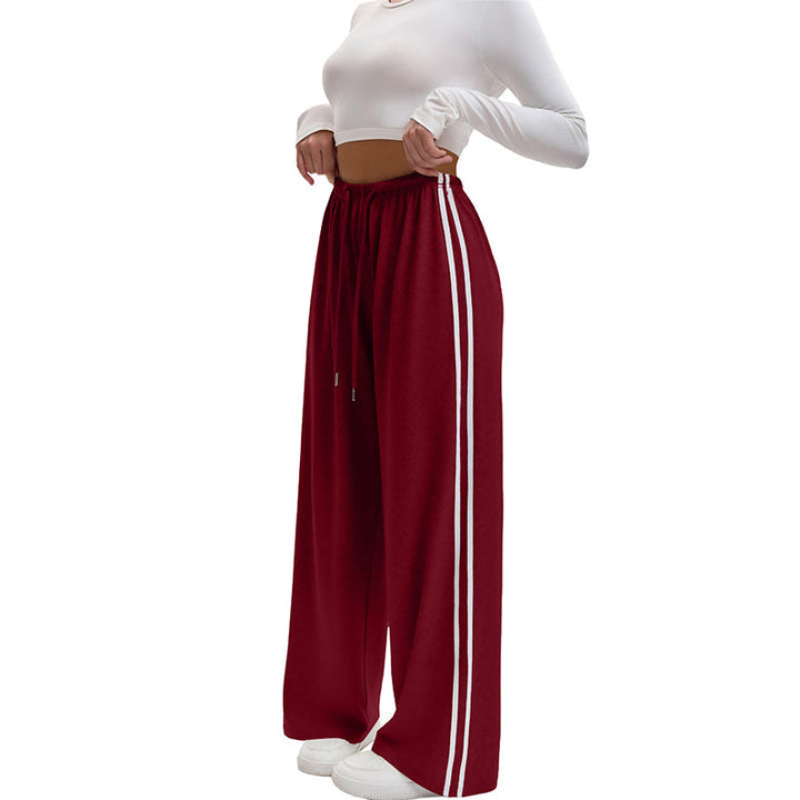 Adorielle - Sporty Stripe Wide Leg Pants