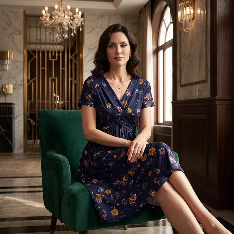 Vivica - Premium Midi Dress