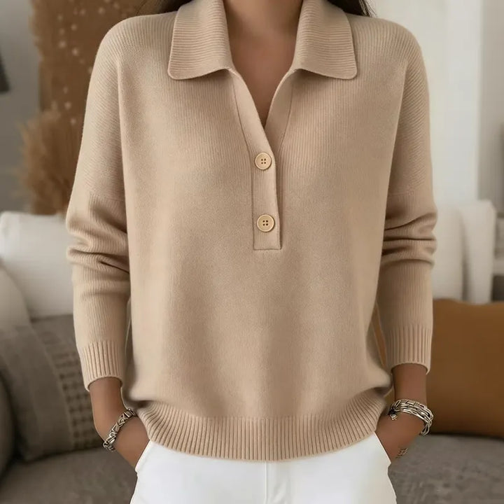 Belisara - Soft-Touch V-Neck Sweater