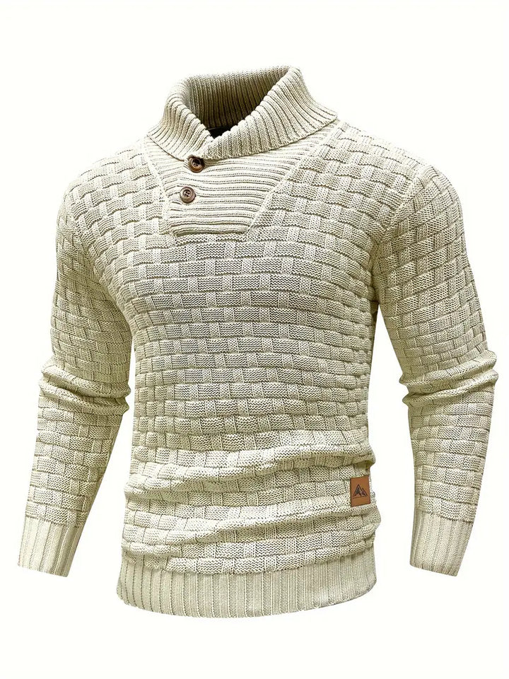 Nevan - Textured Knit Jumper