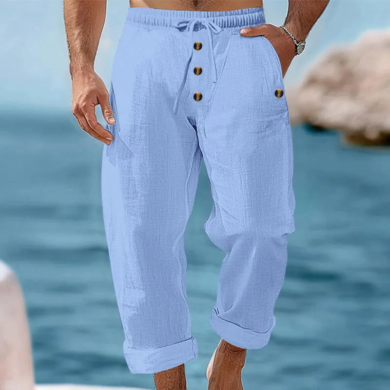 Seymour - Drawstring Summer Trousers