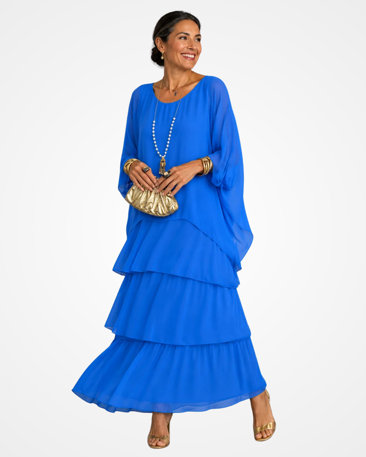 Sylvia - Soft-Touch Flowing Maxi Dress
