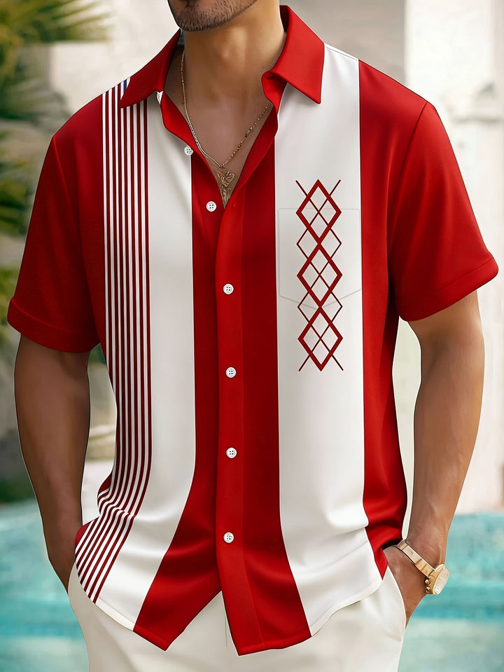 Morpeth - Vintage Stripe Button Shirt