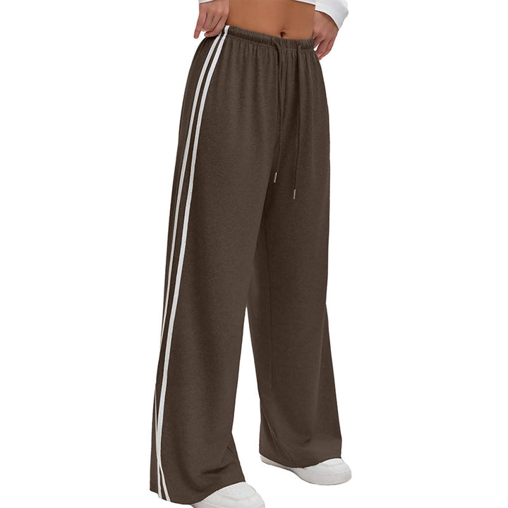 Adorielle - Sporty Stripe Wide Leg Pants