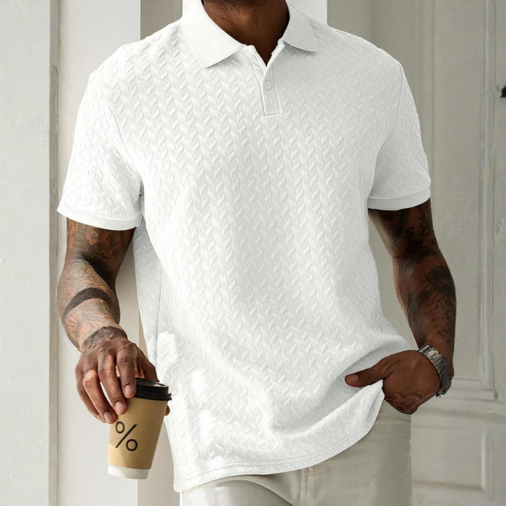 Halver - Textured Polo