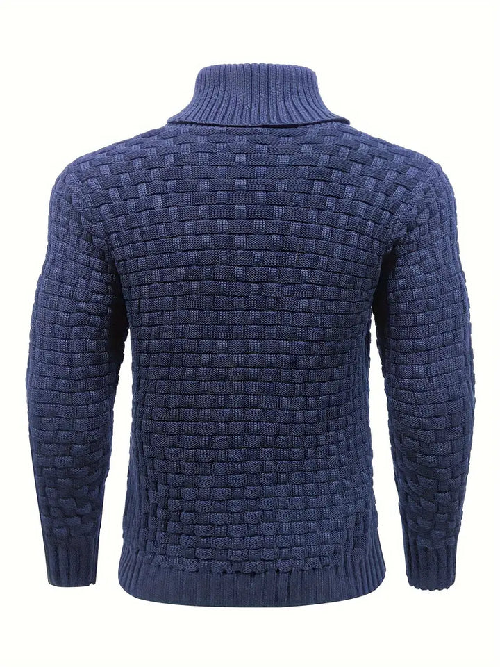 Nevan - Textured Knit Jumper
