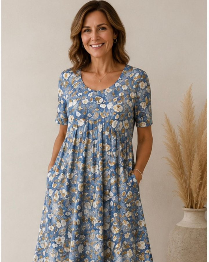 Ailith - Soft-Touch Draped Dress