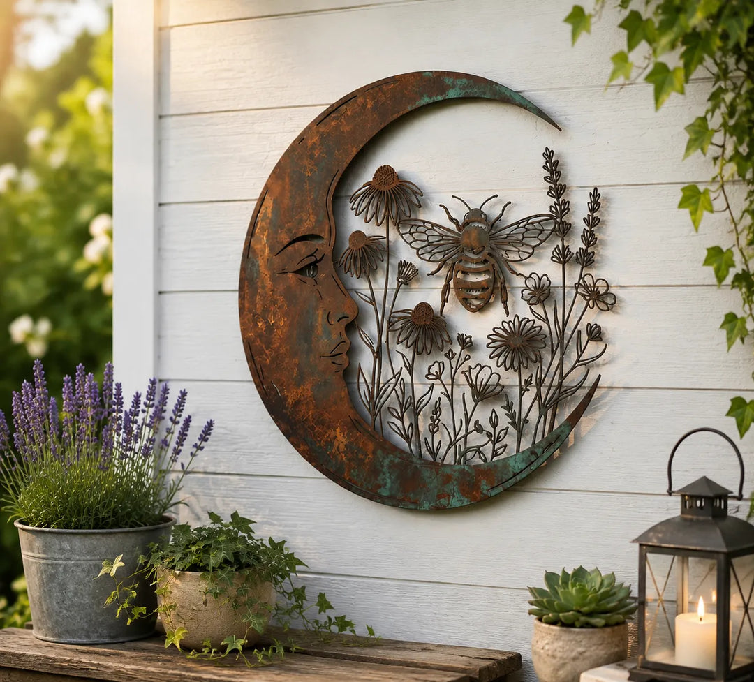Alisette - Celestial Garden Wall Sculpture