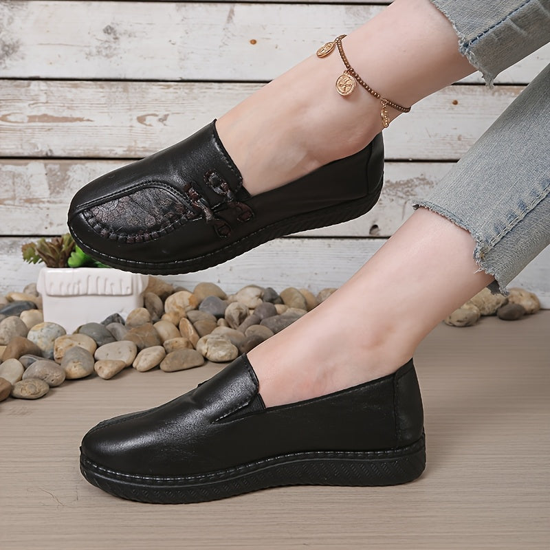Faela - Cushioned Slip-On Loafers