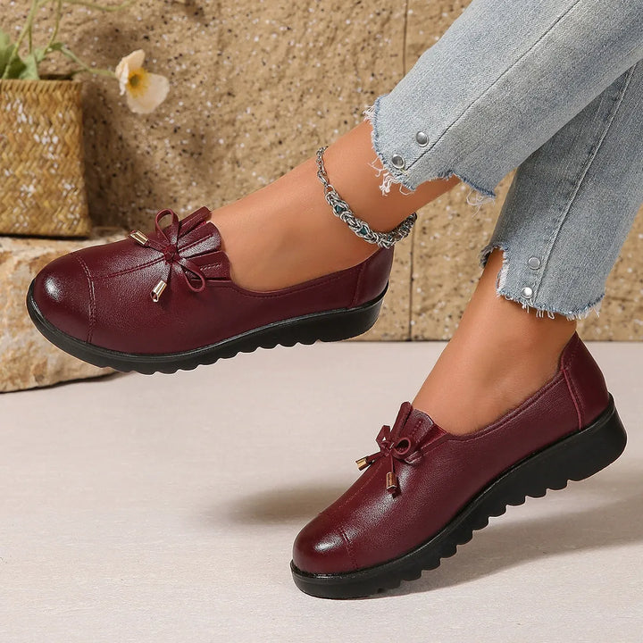 Kyla - Cushioned Platform Loafers
