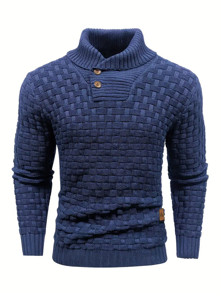 Nevan - Textured Knit Jumper