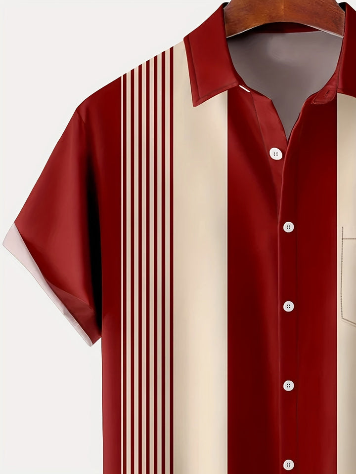 Morpeth - Vintage Stripe Button Shirt