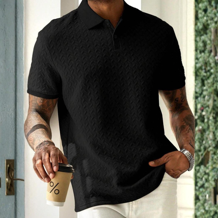 Halver - Textured Polo