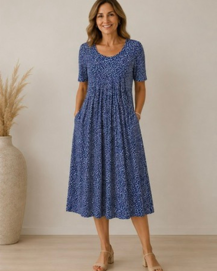 Ailith - Soft-Touch Draped Dress