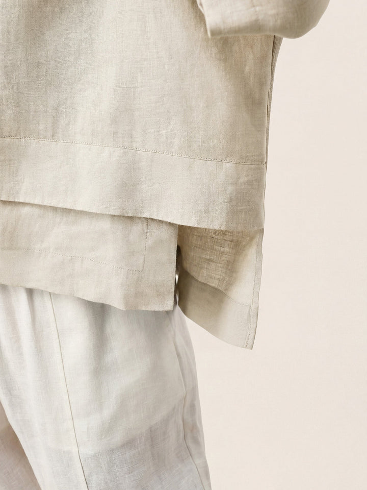 Anaviera - Layered Linen Tunic