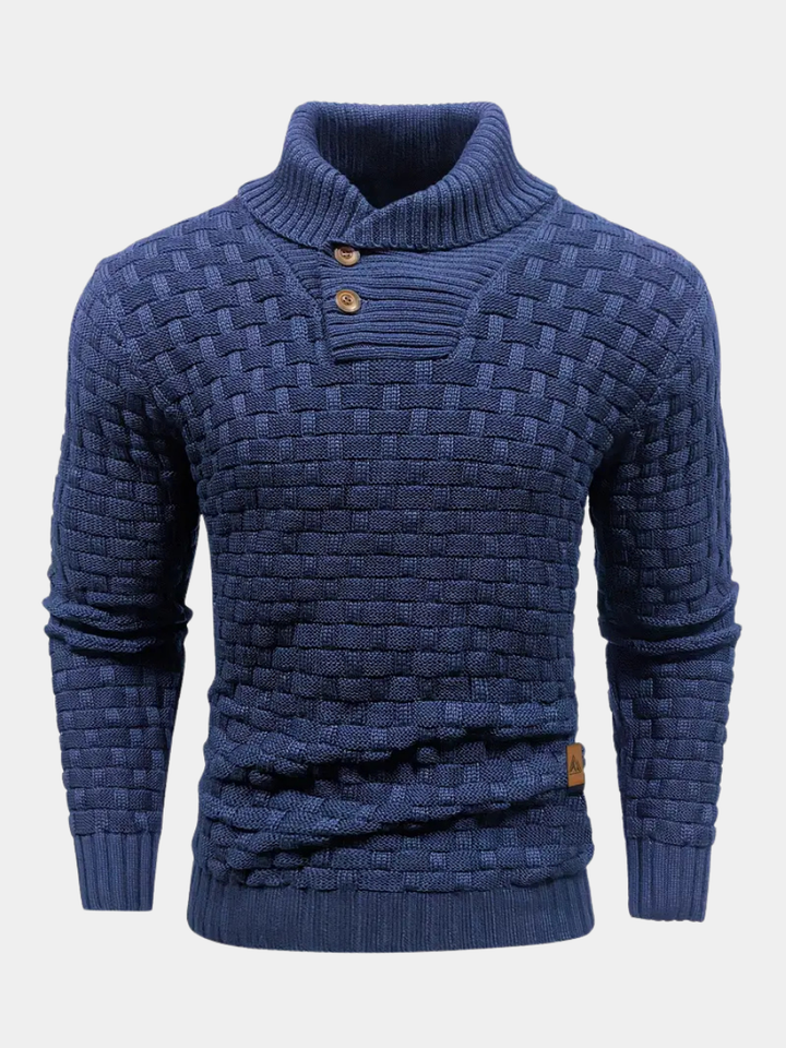 Nevan - Textured Knit Jumper