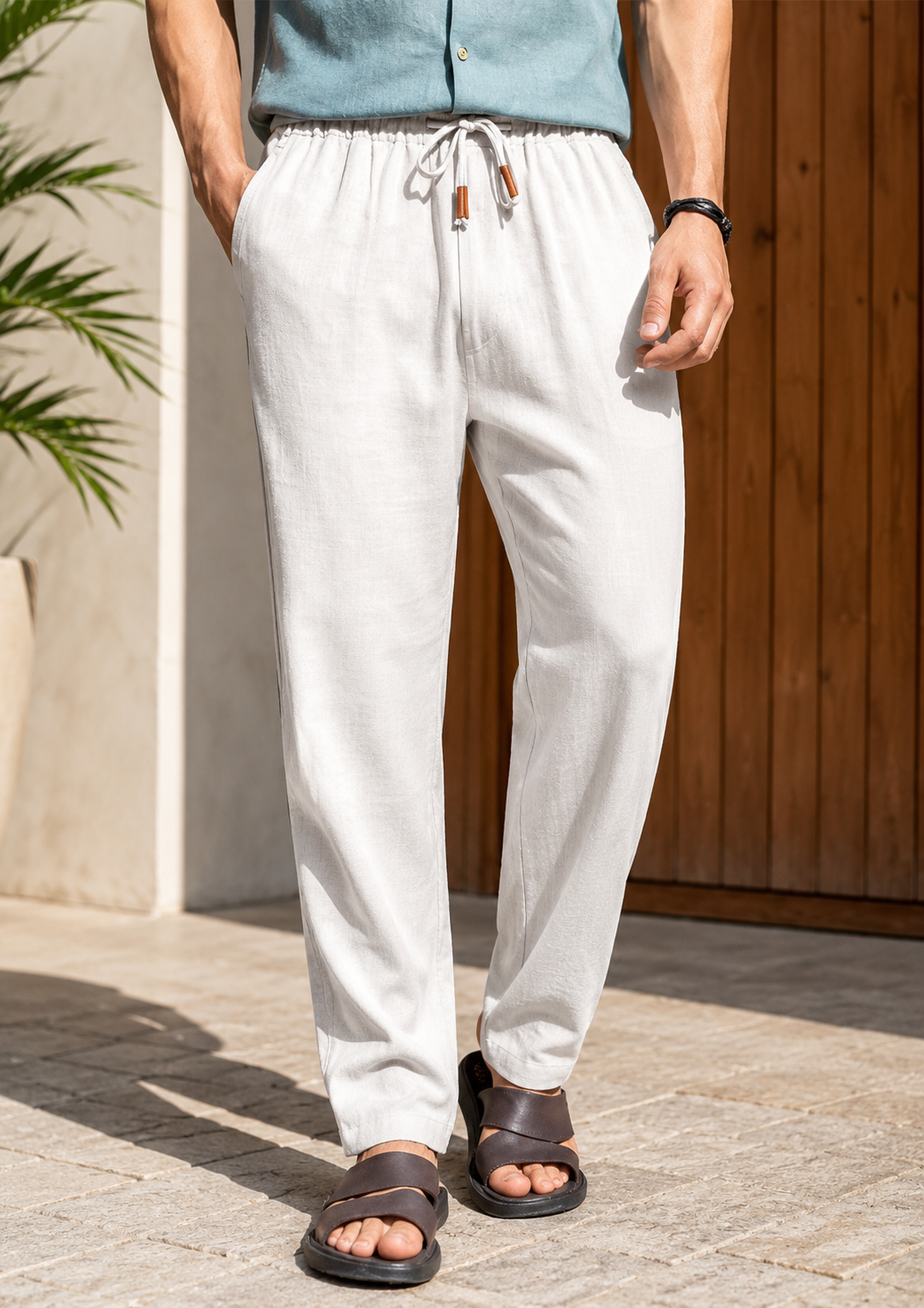 Elvar - Breathable Linen Trousers