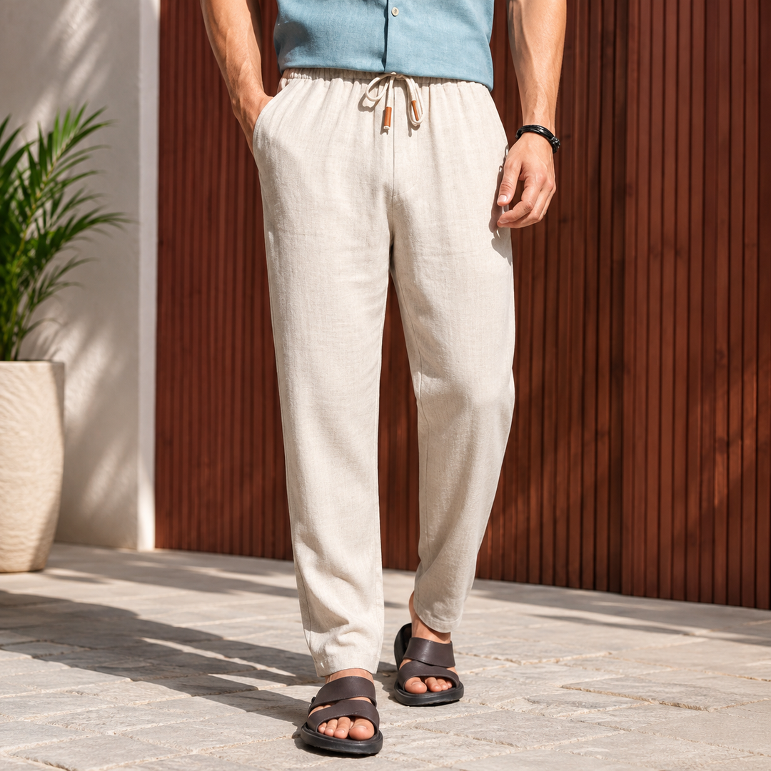 Elvar - Breathable Linen Trousers