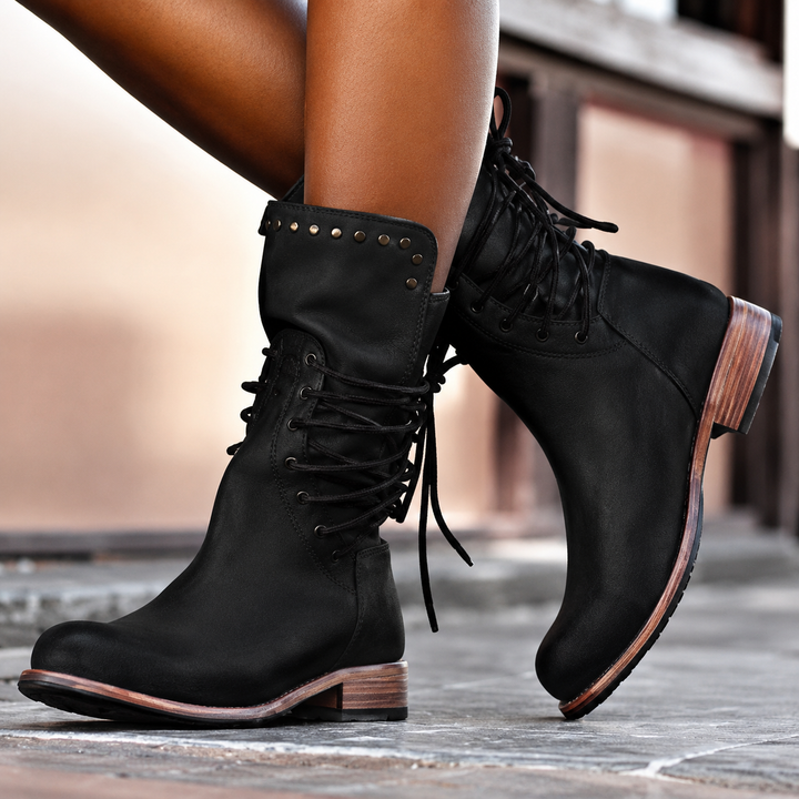 Amelisse - Cozy-Lined Ankle Boots