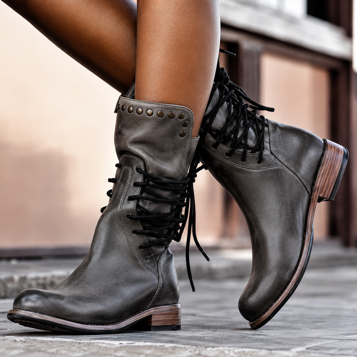 Amelisse - Cozy-Lined Ankle Boots