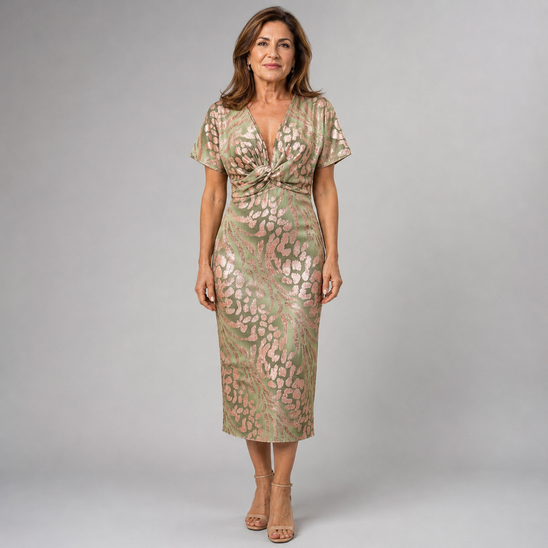 Bellisse - Textured Midi Dress