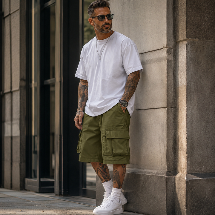 Ashridge - Soft-Touch Cargo Trousers