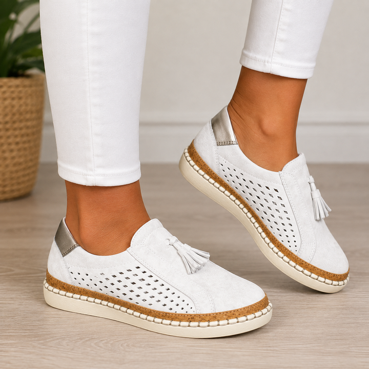 Jessavira - Cushioned Slip-On Loafers