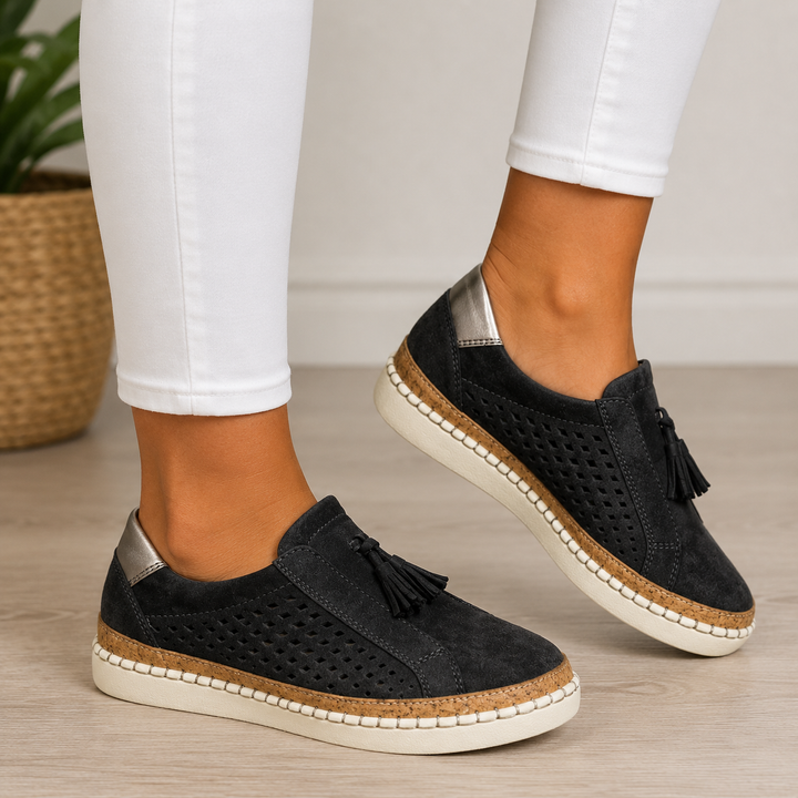 Jessavira - Cushioned Slip-On Loafers