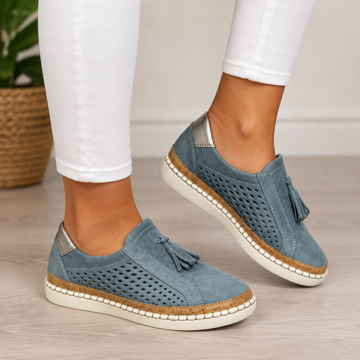 Jessavira - Cushioned Slip-On Loafers