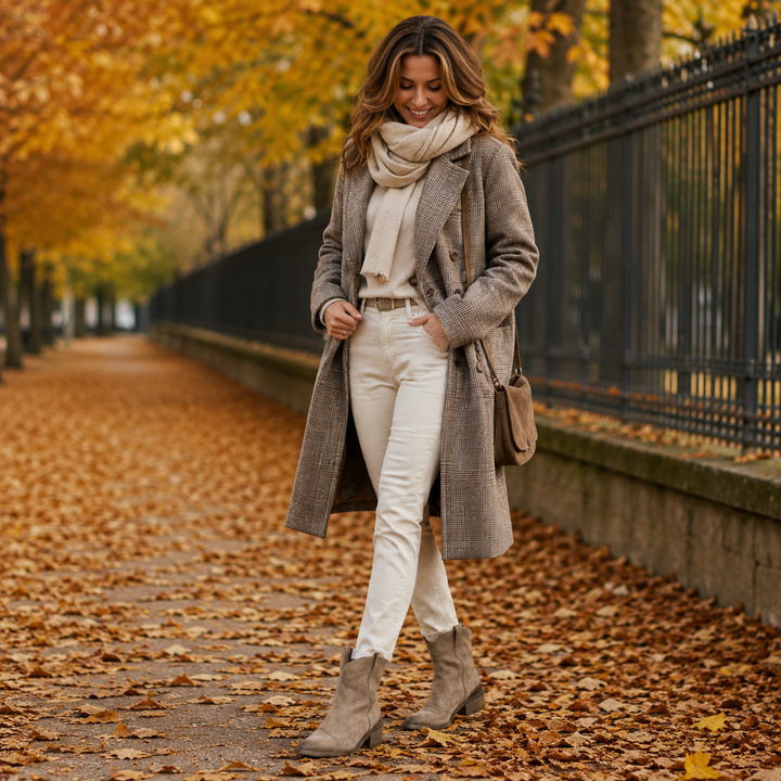 Avelina - Premium Low-Heel Ankle Boots