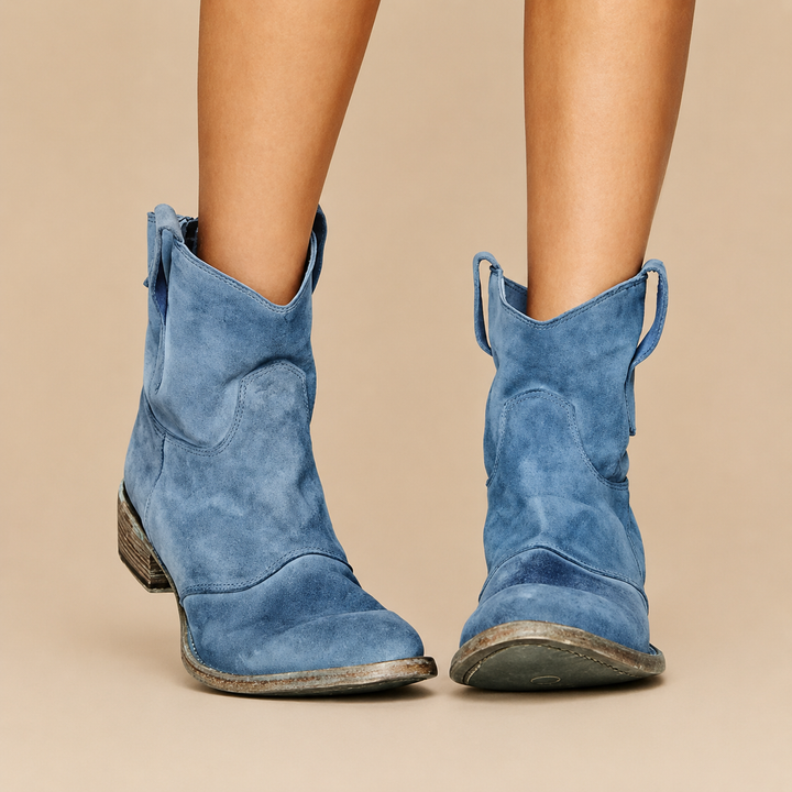 Avelina - Premium Low-Heel Ankle Boots