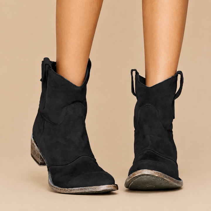Avelina - Premium Low-Heel Ankle Boots