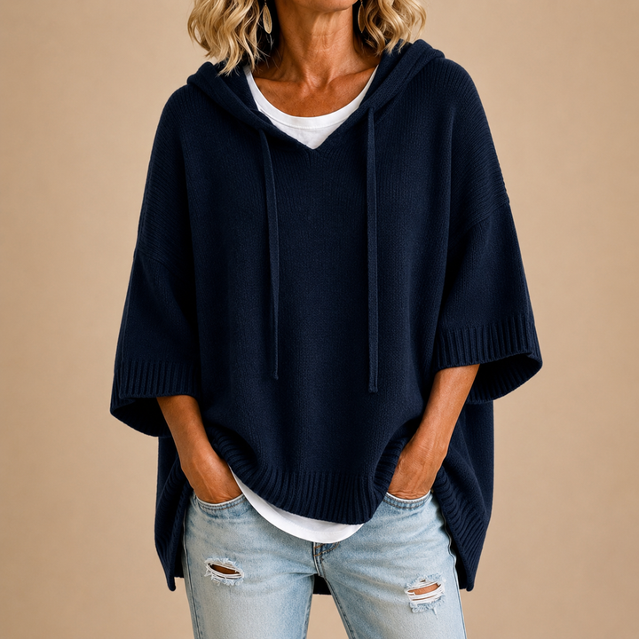Aliza - Soft-Touch Hooded Sweatshirt