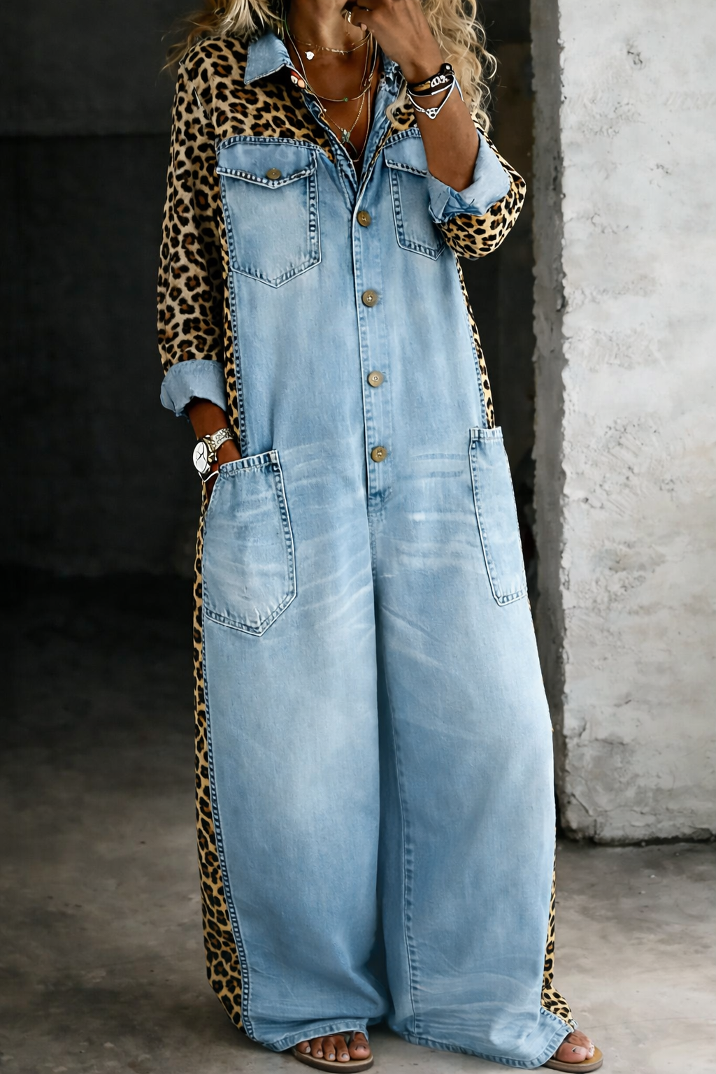 Arabeth - Soft-Touch Indigo Blouse
