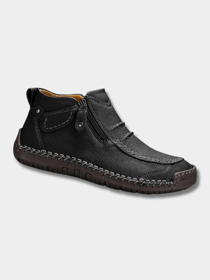 Drevian - Ergonomic Zip Ankle Boots