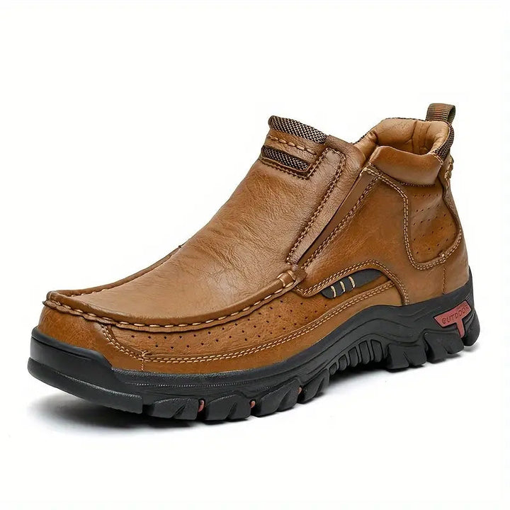 Barcliff - Rugged Leather Ankle Boots