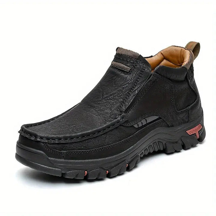 Barcliff - Rugged Leather Ankle Boots