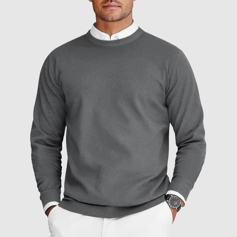 Corvyn - Soft-Touch Crew Neck Sweater