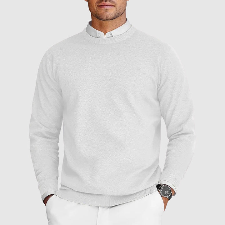 Corvyn - Soft-Touch Crew Neck Sweater