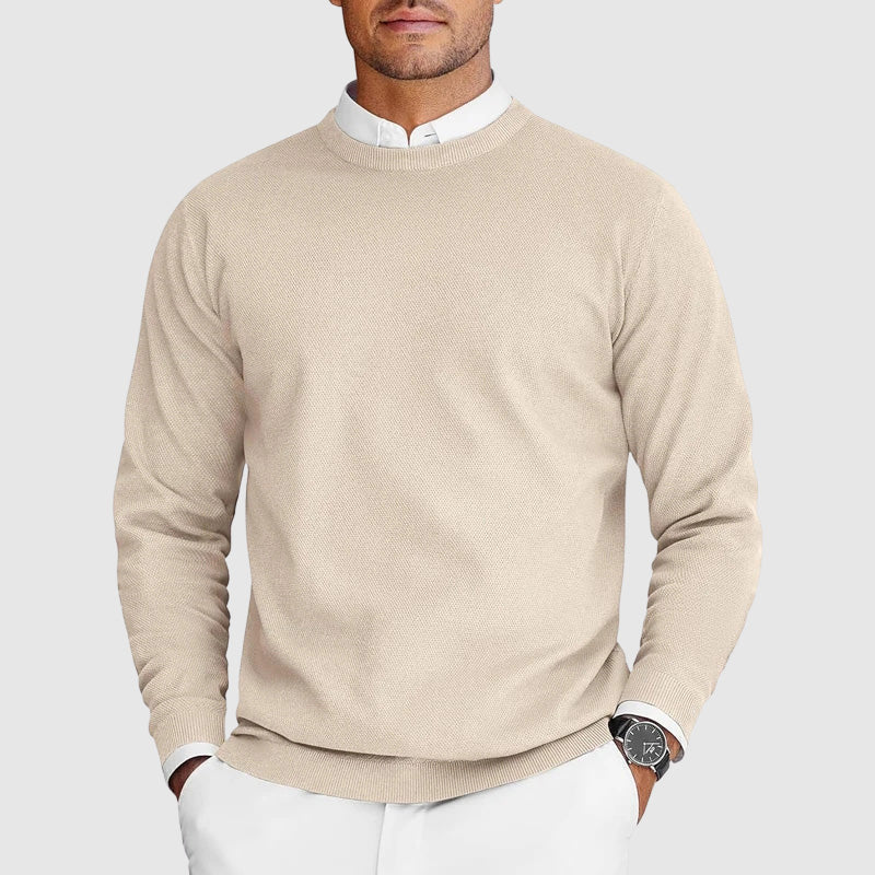 Corvyn - Soft-Touch Crew Neck Sweater