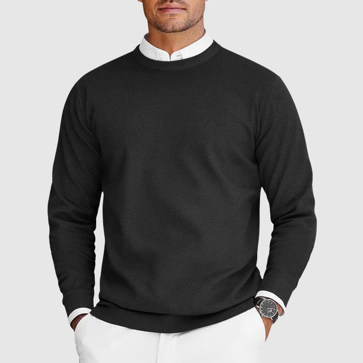 Corvyn - Soft-Touch Crew Neck Sweater