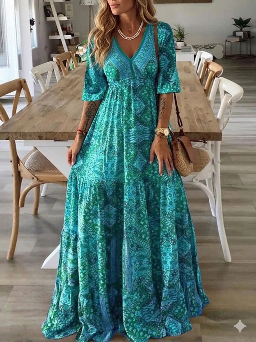 Ysavelle - Soft-Touch Boho Dress