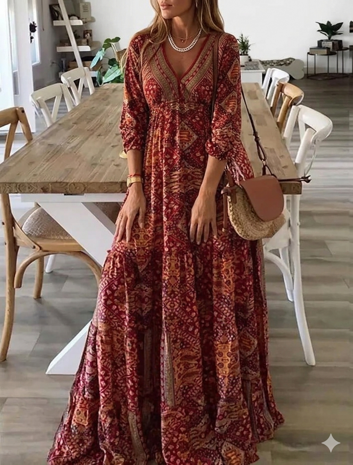 Ysavelle - Soft-Touch Boho Dress