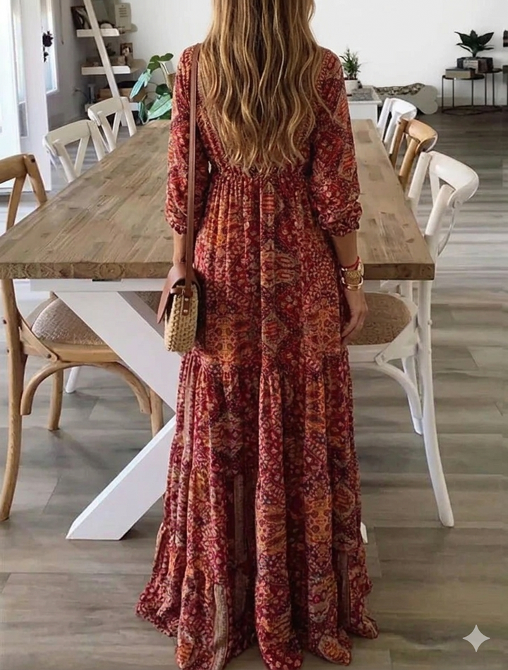 Ysavelle - Soft-Touch Boho Dress