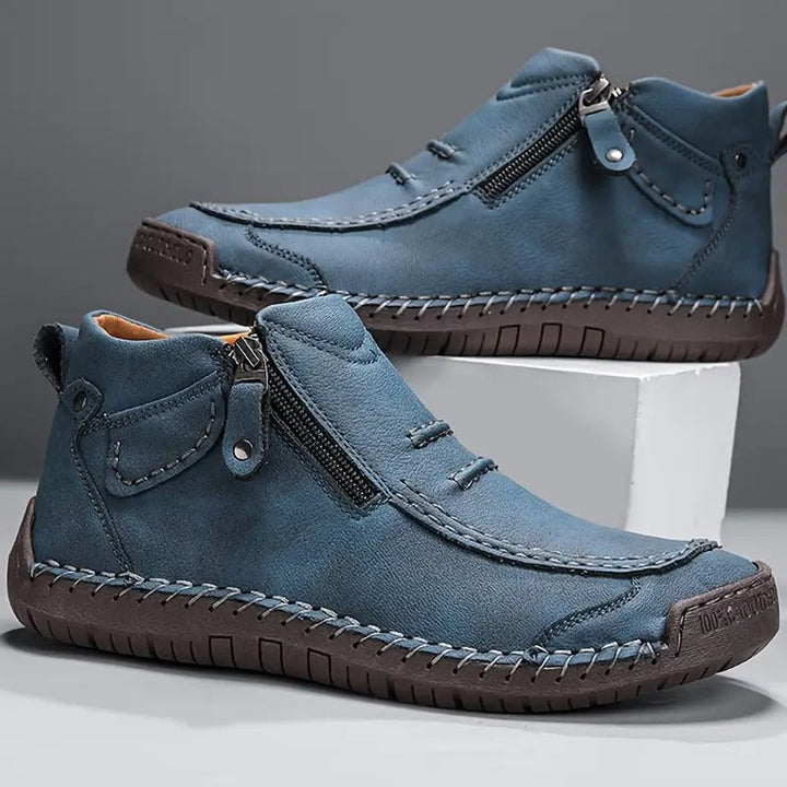Drevian - Ergonomic Zip Ankle Boots