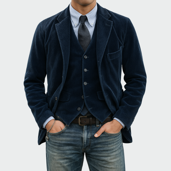 Cato - Tailored Blazer & Waistcoat Set