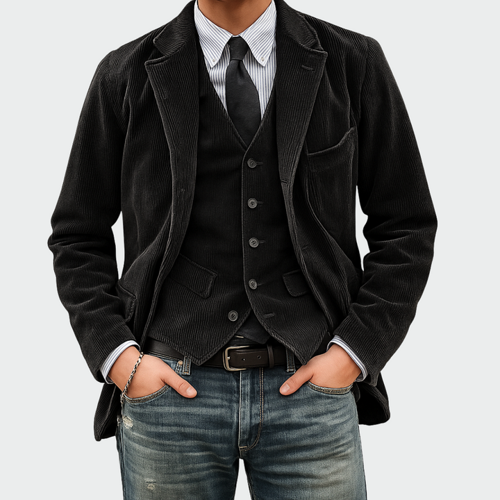 Cato - Tailored Blazer & Waistcoat Set