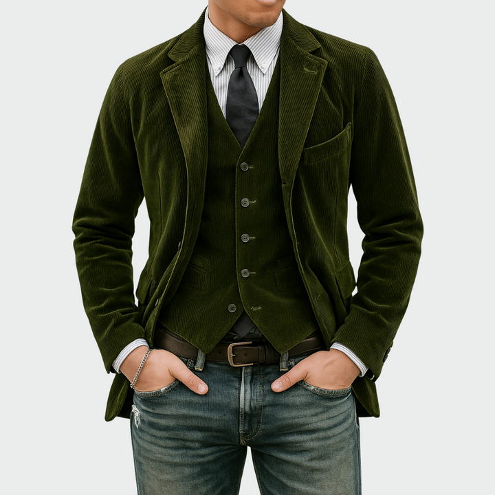 Cato - Tailored Blazer & Waistcoat Set