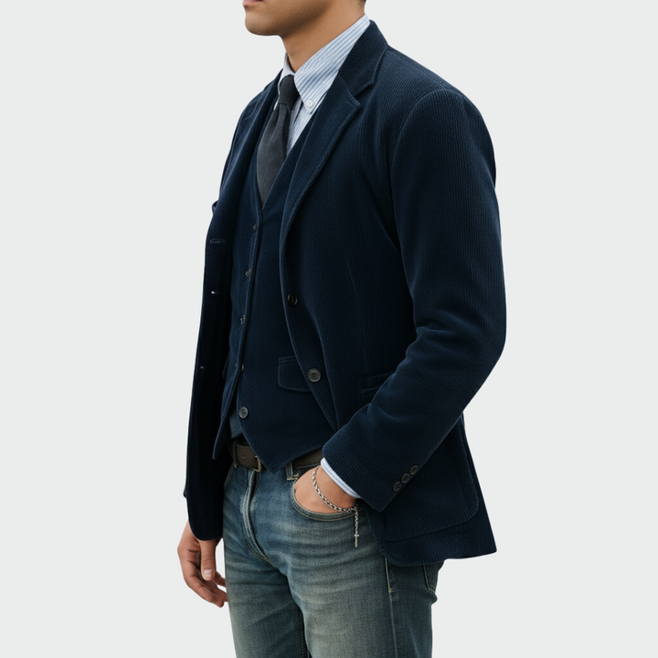Cato - Tailored Blazer & Waistcoat Set