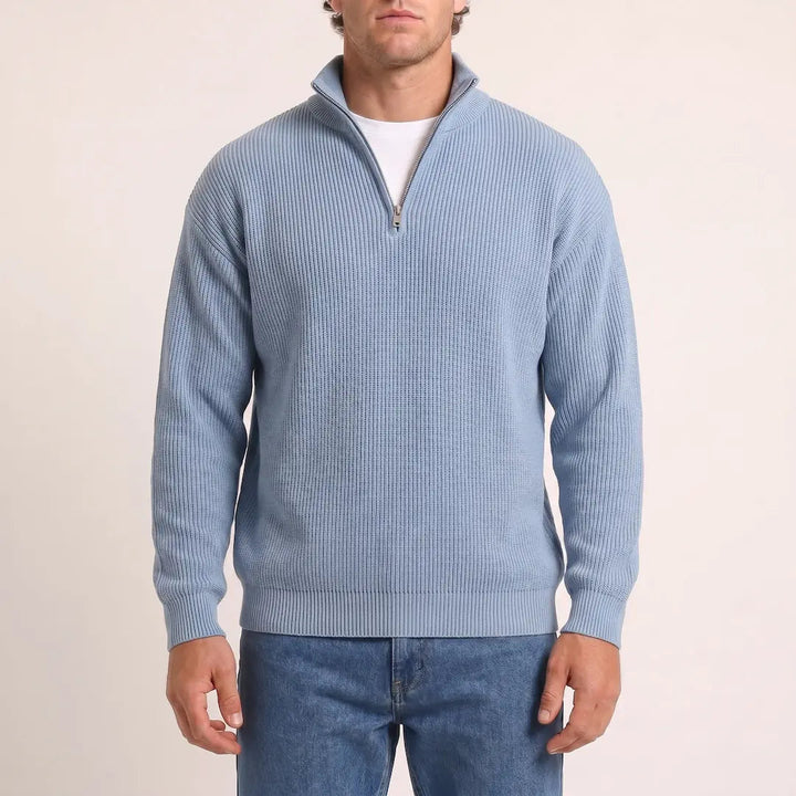 Beadlow - Soft-Touch Half-Zip Sweater